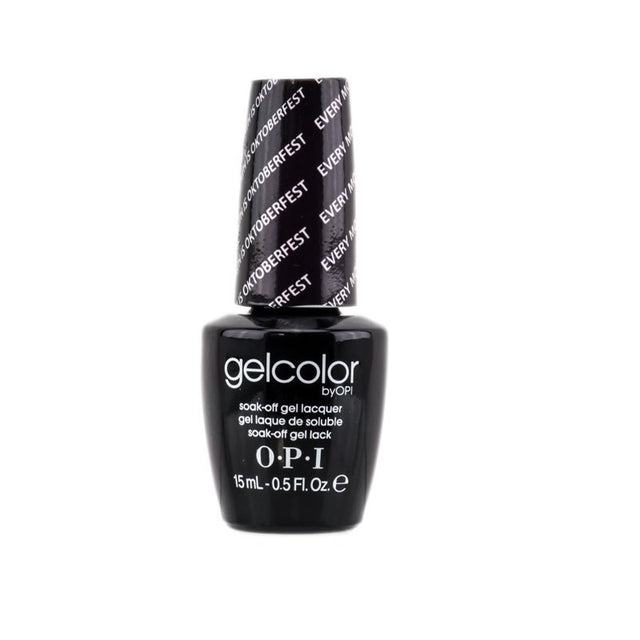 Opi, Gel Color, Semi-Permanent Nail Polish, GC G18, Every Month Is Oktoberfest, 15 ml *Tester - Feel You