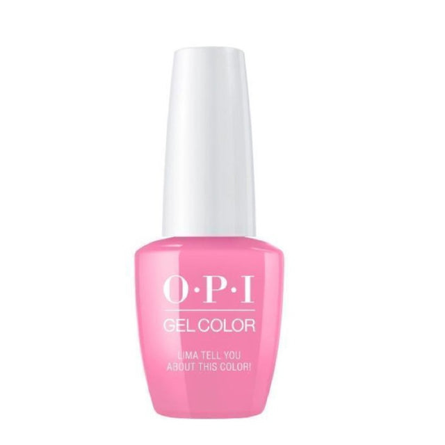 Opi, Gel Color, Semi-Permanent Nail Polish, Lima Tell You About This Color!, 15 ml - Feel You