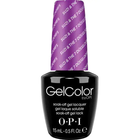 Opi, Gel Color, Top Coat, Semi-Permanent Nail Polish, Suzi & The 7 Dusseldorfs, 15 ml *Tester - Feel You
