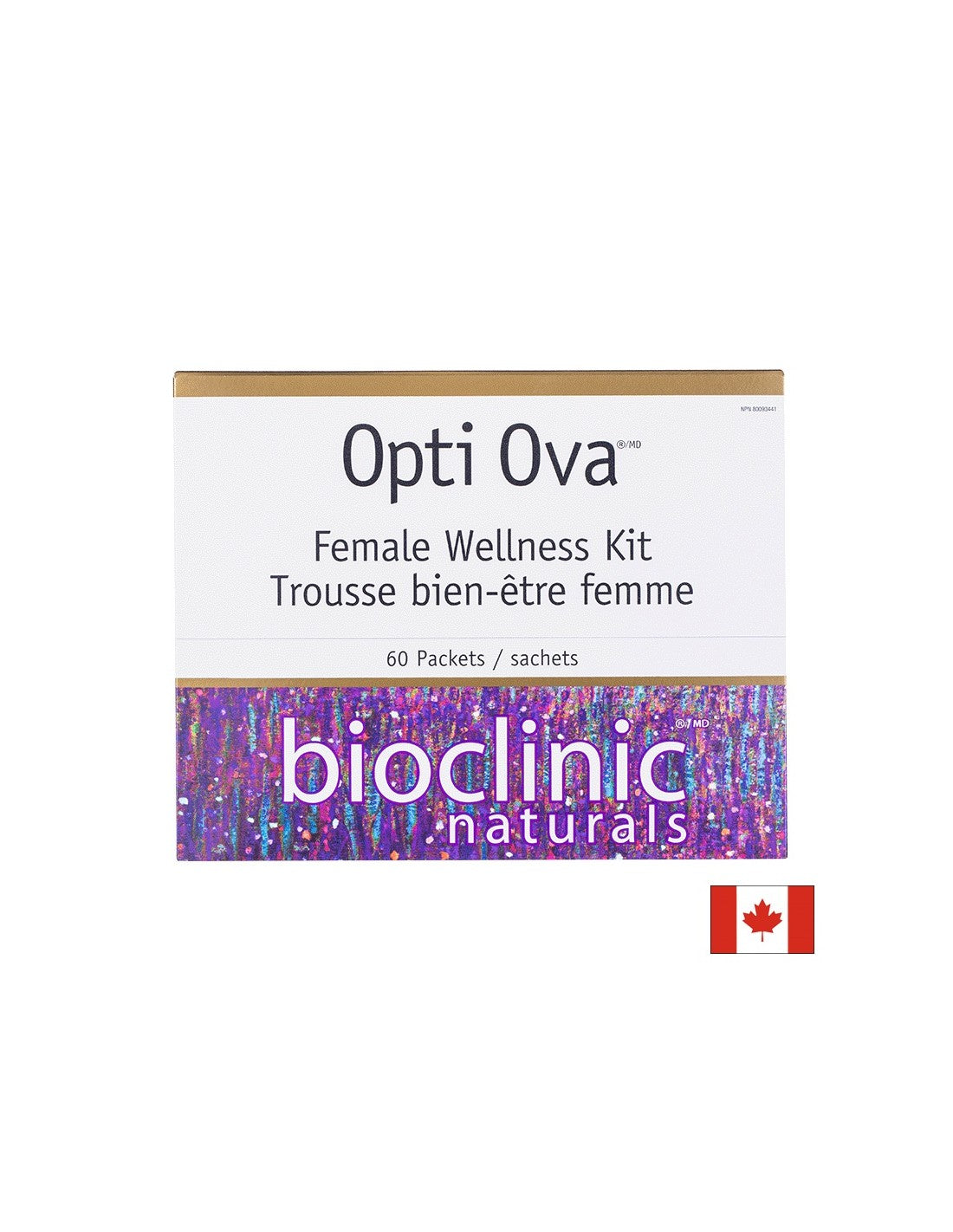 Opti Ova™ Female Wellnes Kit/ Фертилитет програма за жени х 60 пакетчета Natural Factors - Feel You