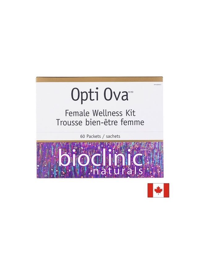 Opti Ova™ Female Wellnes Kit/ Фертилитет програма за жени х 60 пакетчета Natural Factors - Feel You