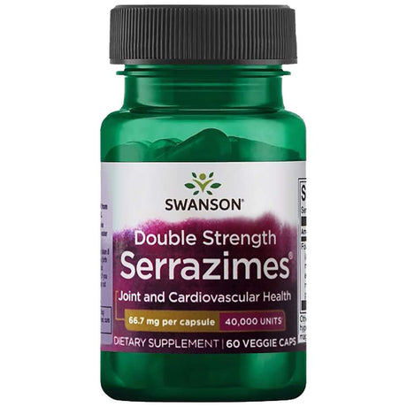 Optimum Potency Serrazimes 40,000 Units 66.7 mg 60 капсули - Feel You