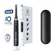 Oral B - IO Series 5 Matt Black + Quite White Duo Pack Toothbrush - Feel You
