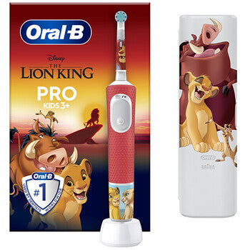 Oral B - Pro Kids Lion King - electric toothbrush with travel case - Feel You