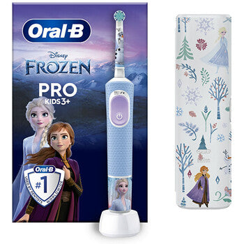 Oral B - Vitality Pro Kids Frozen - Elektrický zubní kartáček s cestovním pouzdrem - Feel You