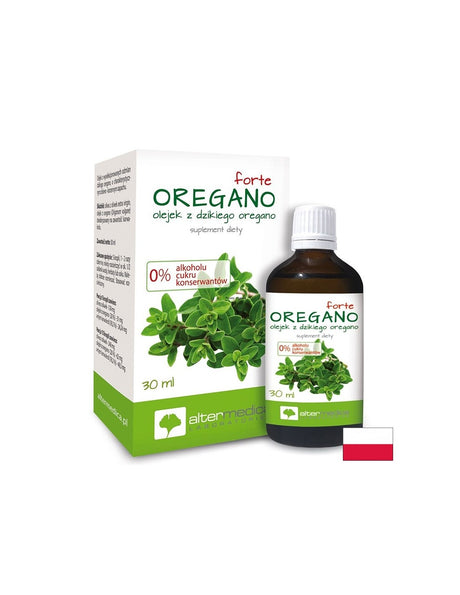 Риган - Oregano Forte – За имунна, дихателна и храносмилателна подкрепа, 62 mg, 30 ml капки - Feel You