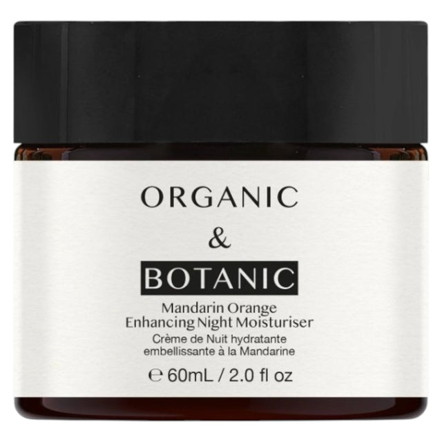 Organic & Botanic, Mandarin Orange, Moisturizing, At Night, Cream, For Face, 60 ml - Feel You