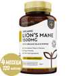 Organic Lion's Mane 120 Vcaps. Nutravita - Feel You