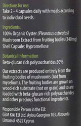 Organic Oyster Extract 340 mg - 60 капсули - Feel You