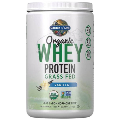 Organic Whey Protein | Grass Fed - 378 грама - Feel You
