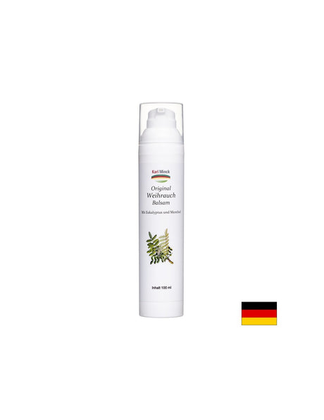 Original Weihrauch Balsam mit Eukalyptus und Menthol - Балсам с тамян, ментол и евкалипт, 100 ml Karl Minck - Feel You