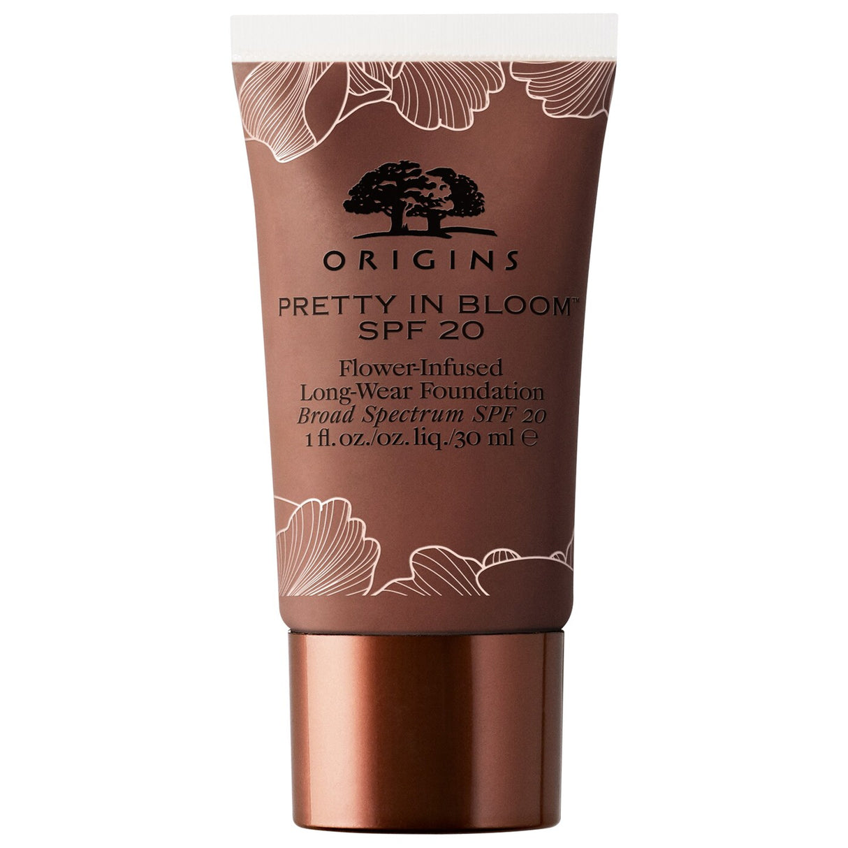 Origins, Pretty In Bloom, Long Wearing, Cream Foundation, Nr. 730, Very Deep Warm, SPF 20, 30 ml - Feel You