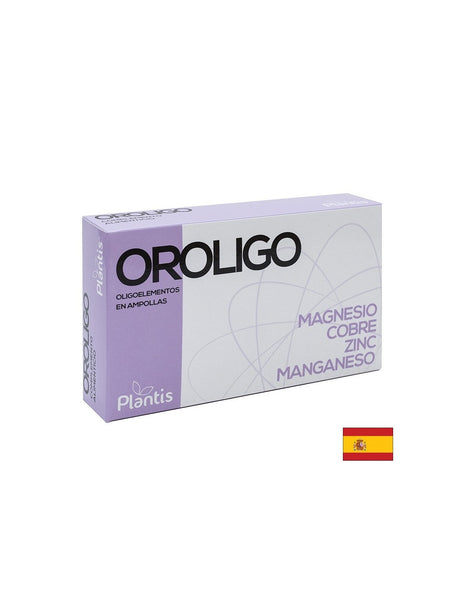 Oroligo Oligoelementos (магнезий, мед, цинк, манган)/ За силен имунитет, 20 ампули за пиене Artesania - Feel You
