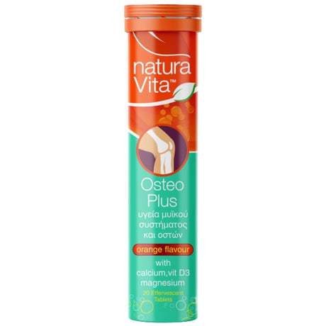 Osteo plus Calcium & Magnesium - 20 ефервесцентни таблетки - Feel You