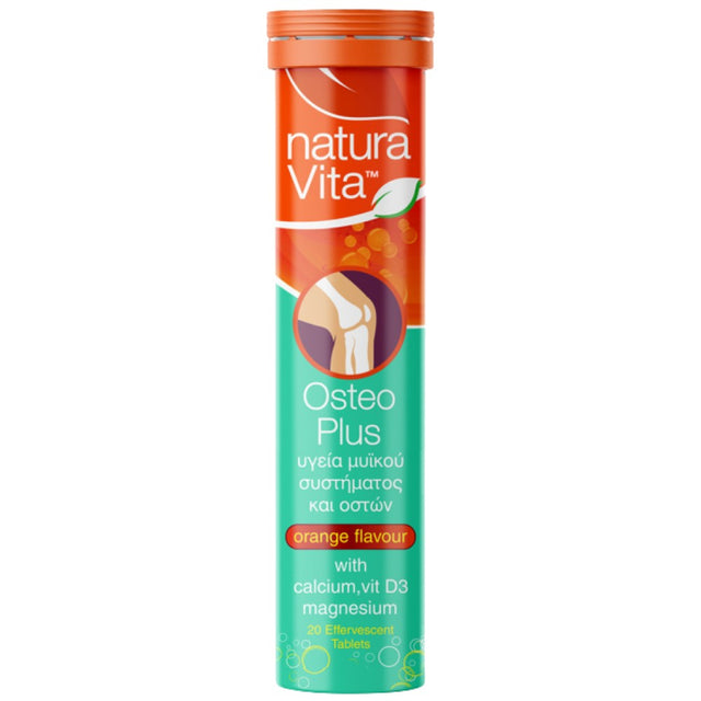 Osteo plus Calcium & Magnesium - 20 ефервесцентни таблетки - Feel You