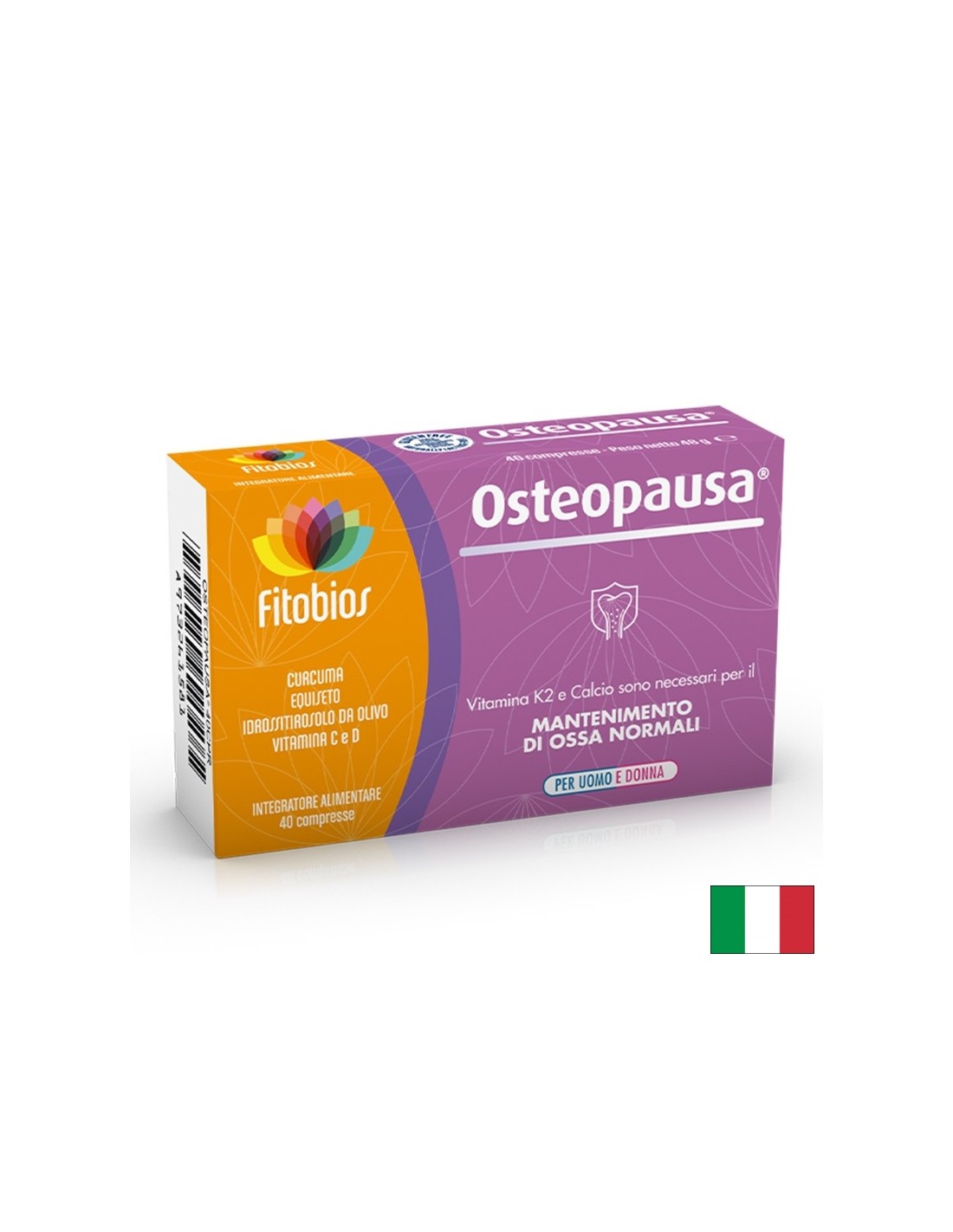 Osteopausa – За здрави кости и баланс по време на менопаузата, 48 таблетки - Feel You