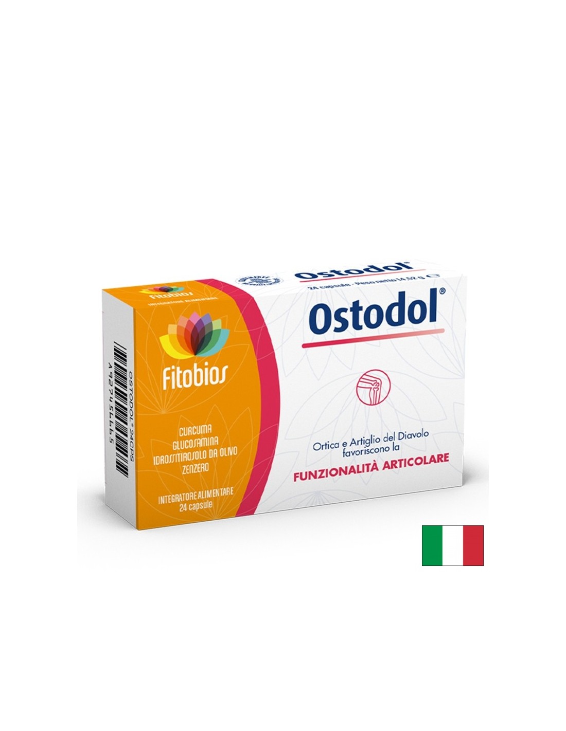 Ostodol – Подвижност и комфорт за ставите с куркума, глюкозамин и дяволски нокът, 24 капсули - Feel You