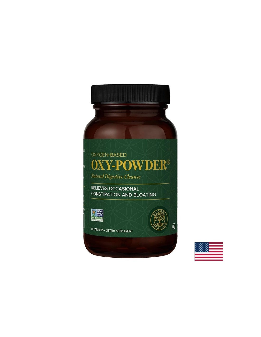Oxy-Powder® – За прочистване на червата и стомашно-чревен комфорт, 60 капсули - Feel You