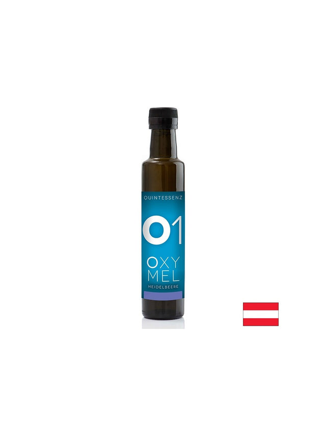 Био сок от боровинки с глухарче и бял равнец Oxymel 1 - За метаболитното здраве, 250 ml - Feel You