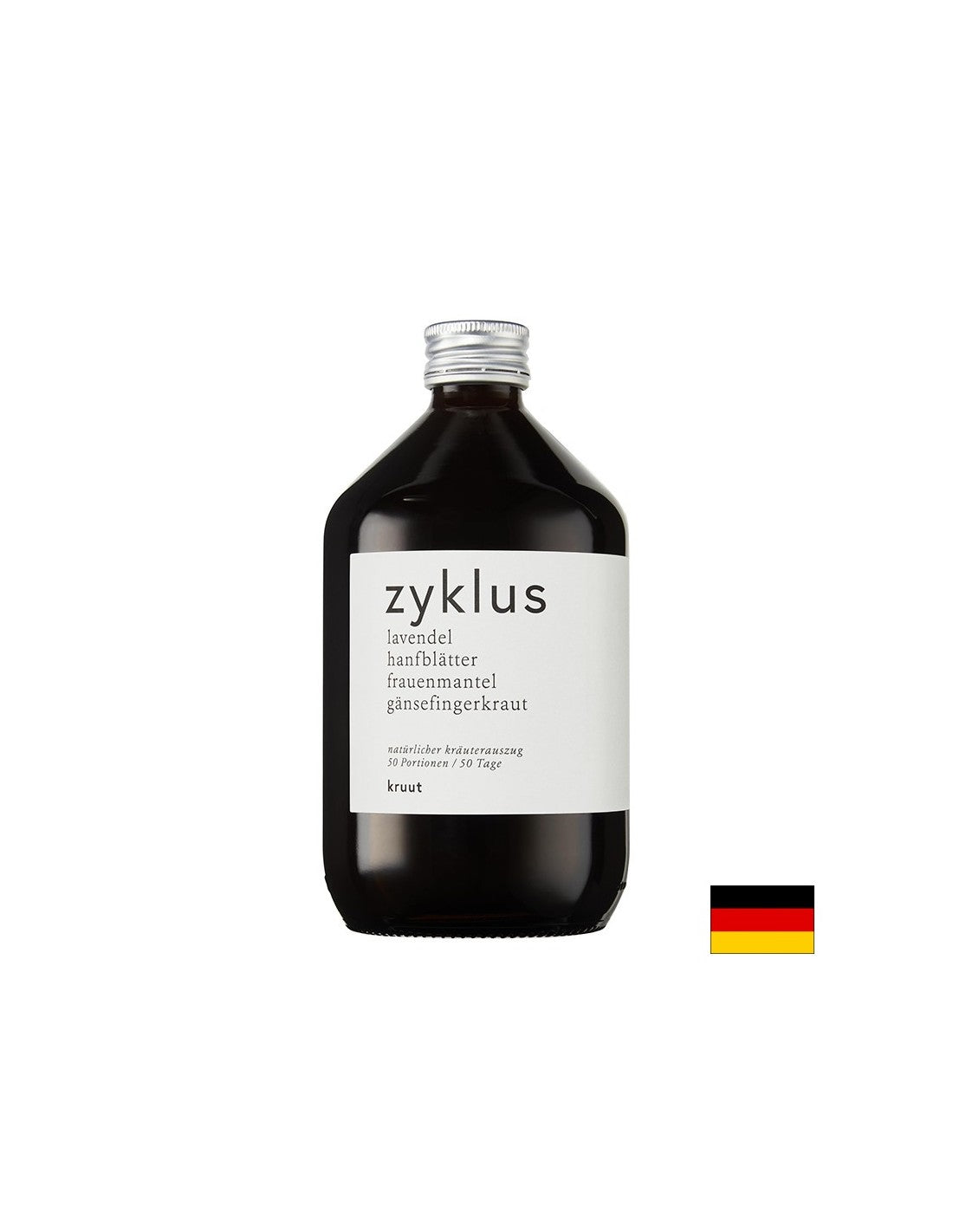 Еликсир за жени – за нормализиране на цикъла - Oxymel Zyklus с лавандула, дамска мантия, листа от коноп, 500 ml, 50 дози - Feel You