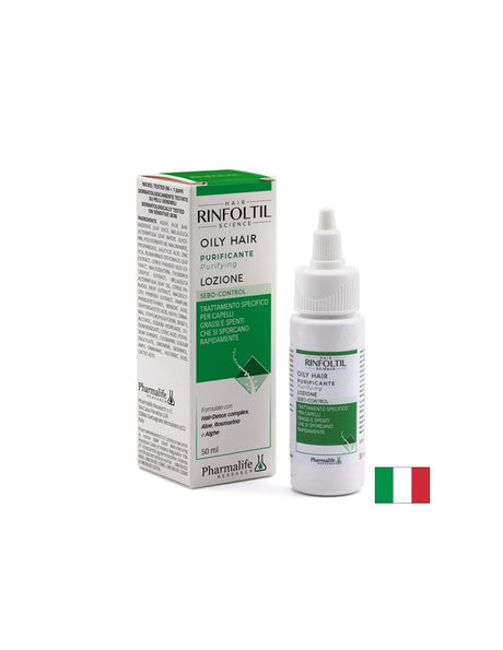 Лосион за мазен скалп с цинк PCA и чаено дърво, 50 ml - Feel You