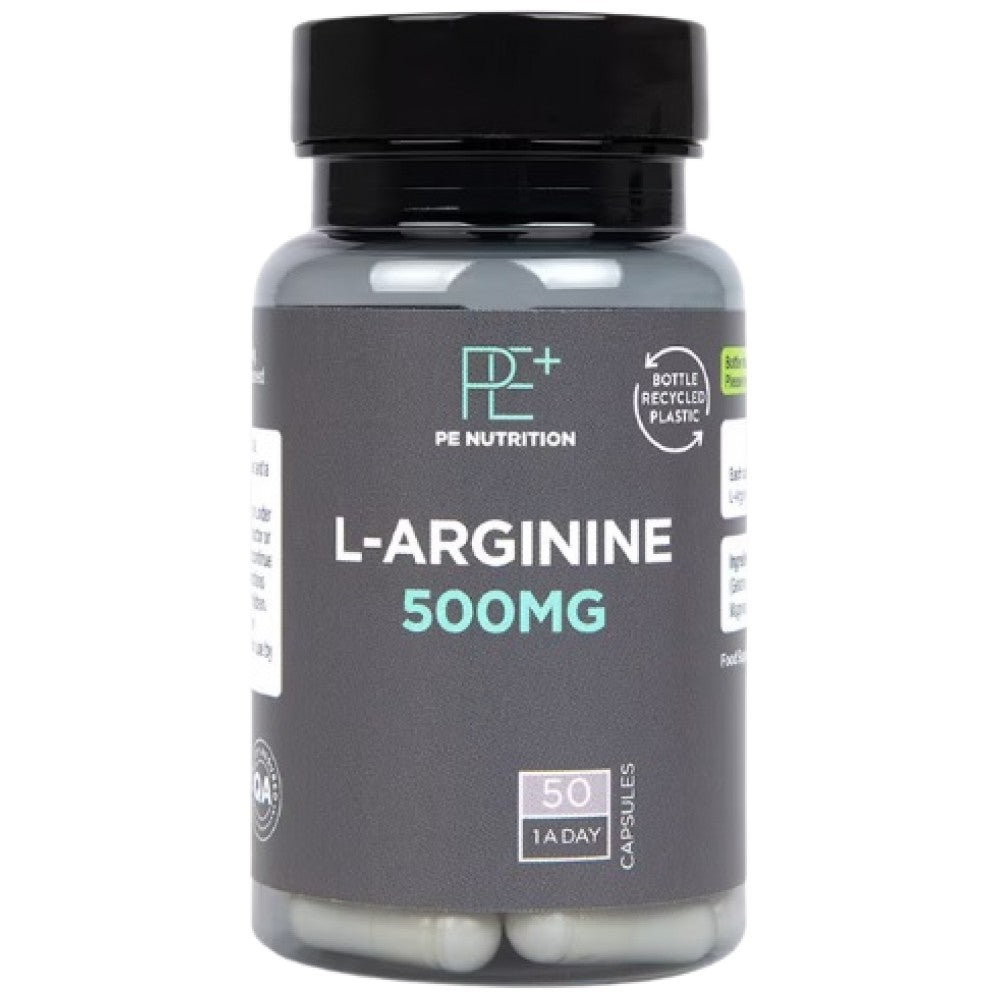 PE Nutrition | L-Arginine 500 mg - 50 капсули - Feel You
