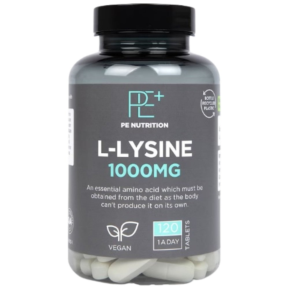 PE Nutrition | L-Lysine 1000 mg - 120 Таблетки - Feel You