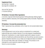 PE Nutrition | L-Tyrosine 500 mg - 50 капсули - Feel You