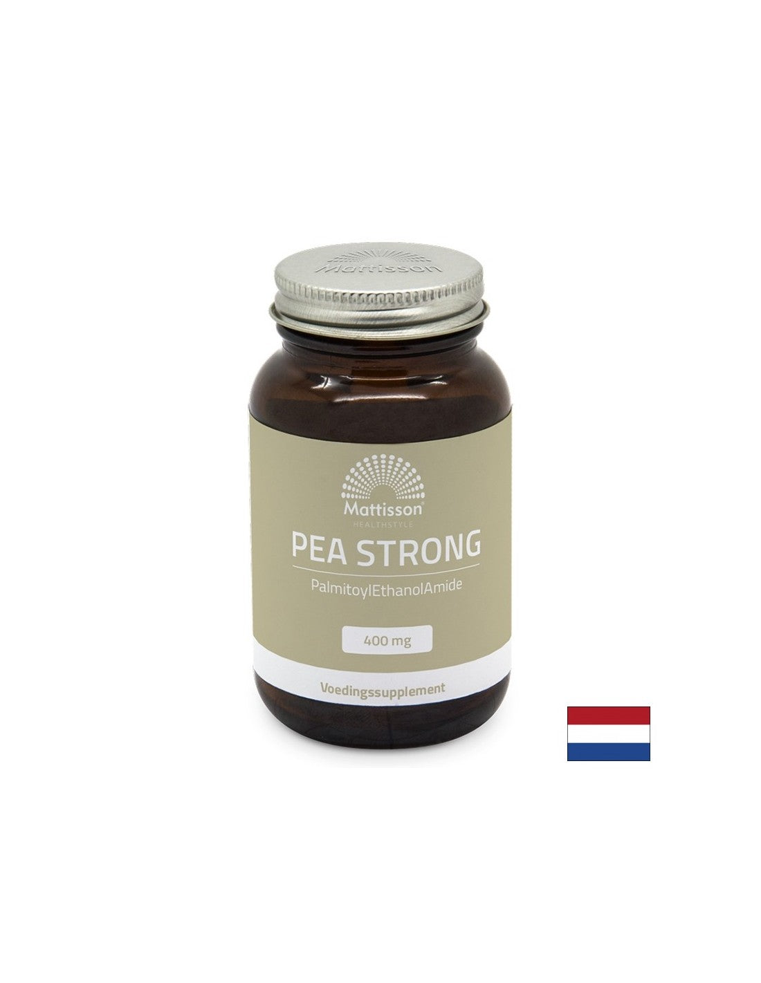 Срещу болка и възпаление - ПЕА (палмитоилетаноламид) - PEA Strong, 400 mg х 90 капсули  Mattisson Healthstyle - Feel You