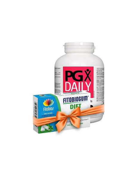 PGX DAILY ULTRA MATRIX 750 mg х 120 софтгел капсули + ПОДАРЪК дъвки за контрол на апетита (с гарциния камбоджа и грифония) x 24 броя - Feel You