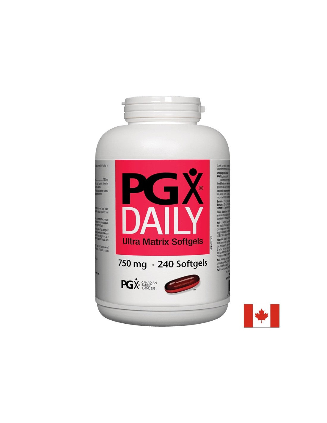 PGX Daily / Ultra Matrix Softgels 750 mg - 240 Гел капсули - Feel You