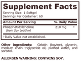 PHOSPHATIDYL CHOLINE 210 mg - 60 Softgels