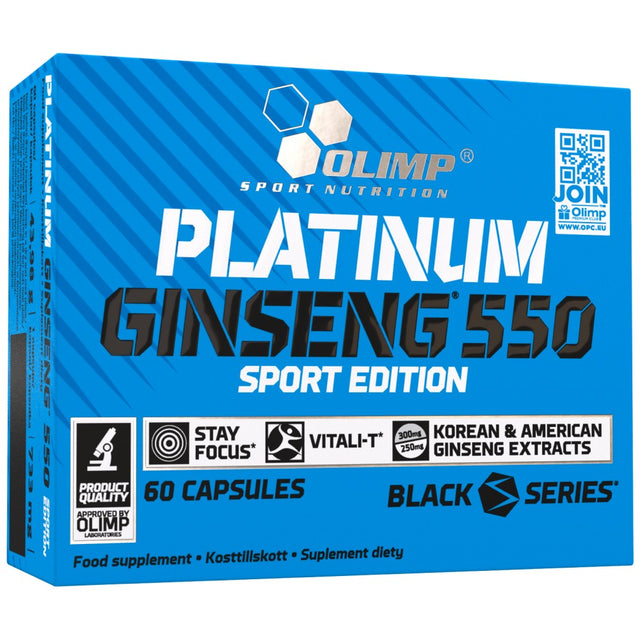 PLATINUM GINSENG™ SPORT EDITION 550 mg - 60 капсули - Feel You