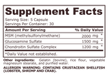 GLUCOSAMINE CHONDROITIN MSM - 150 capsules