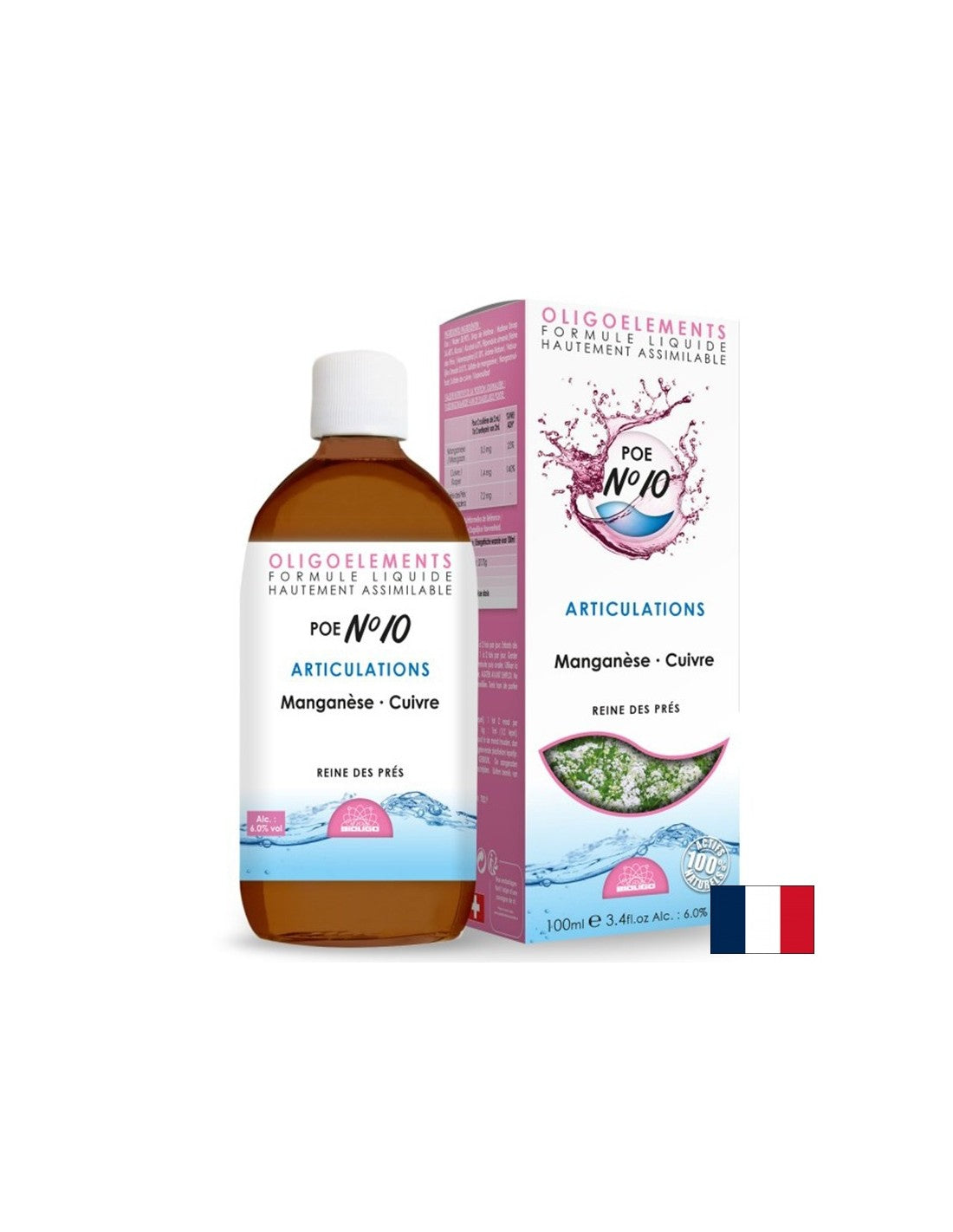 Кости и стави - Мед, Манган и Блатен тъжник POE N°10, 100 ml Propos’Nature - Feel You