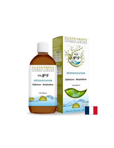 Детоксикация - Селен, Молибден и Хлорела POE N°9, 100 ml Propos’Nature - Feel You
