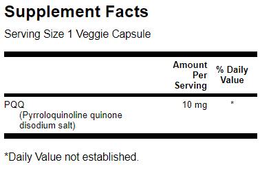 PQQ 10 mg / Pyrroloquinoline Quinone - 30 капсули - Feel You