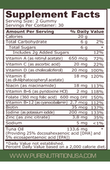 PRENATAL FORMULA RASPBERRY - 60 Gummies - Feel You