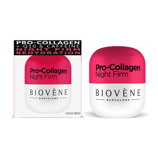 PRO-COLLAGEN Нощен крем с колаген за възстановяване и изглаждане - 50 мл - Feel You