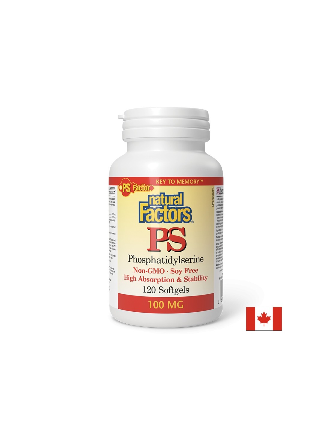 PS Phosphatidylserine 100 mg - 120 Гел капсули - Feel You