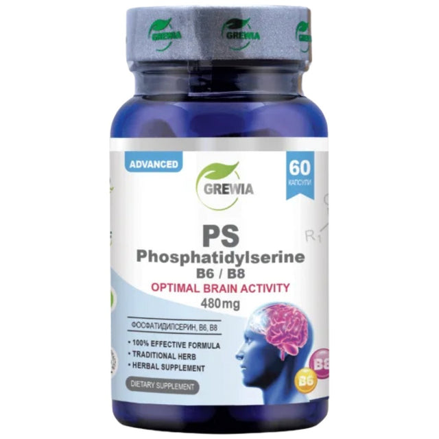 PS – Phosphatidylserine В6 / B8 - 60 капсули - Feel You