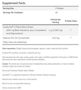 Beta-Sitosterol Plant Sterols - 180 Гел капсули