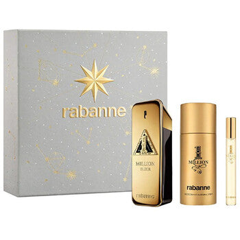 Paco Rabanne - 1 Million Elixir Gift Set EDP 100 ml, deospray 100 ml and miniature EDT 10 ml - 100ml - Feel You