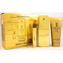 Paco Rabanne - 1 Million Gift Set EDT 100 ml, sprchový gel 1 Million 100 ml a miniature 1 Million EDT 10 ml - 100ml - Feel You