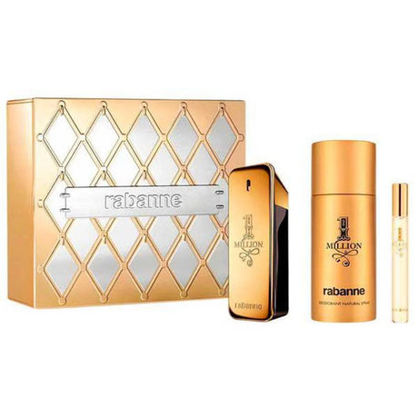 Paco Rabanne - 1 Million SET EDT 100 ml + deospray 150 ml + miniature EDT 10 ml - 100ml - Feel You