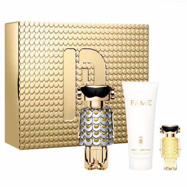 Paco Rabanne - Fame Gift Set EDP 80 ml, body lotion 100 ml and EDP 4 ml - 80ml - Feel You