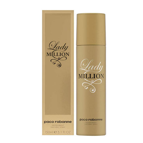 Paco Rabanne Lady Million Deodorant Spray 150ml - Feel You