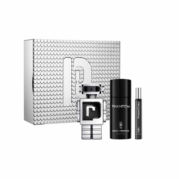 Paco Rabanne Phantom Eau De Toilette Spray 100ml Set 3 Pieces - Feel You