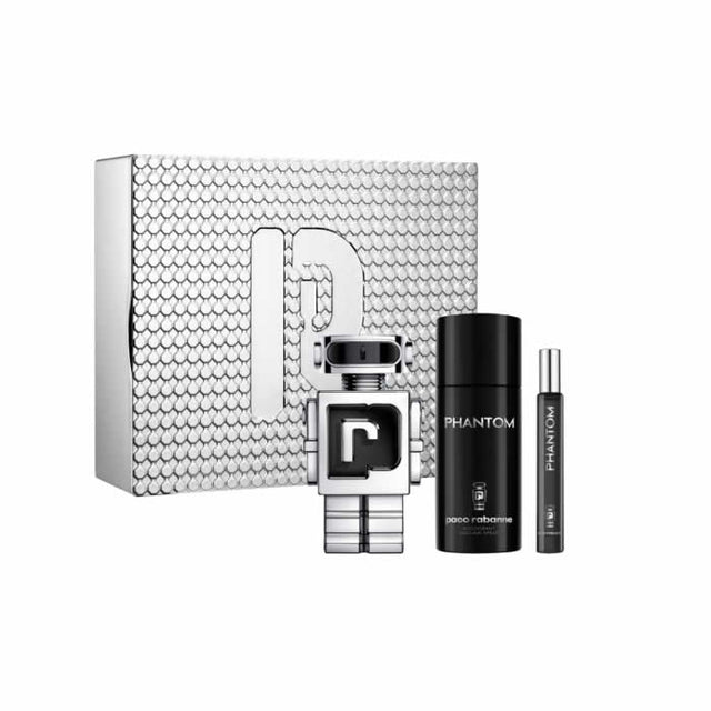 Paco Rabanne Phantom Eau De Toilette Spray 100ml Set 3 Pieces - Feel You
