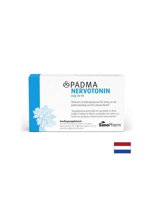 Padma Nervotonin – Спокойна нервна система и баланс при стрес, тибетска билкова формула, 60 капсули - Feel You